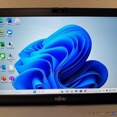 富士通ノートPC ！SSD128GB メモリ4GB★S936/P Core i5-6300U Webカメラ Win11 MS Office2019 Home&Business ★中古美品★の画像