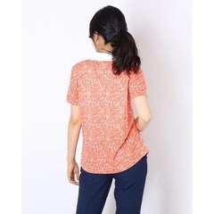 新品未使用　HEAD  ドライプリントスキッパーTシャツ　オレンジ　Lサイズの画像