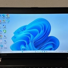 東芝ノートPC Dynabook  R734M【中古超美品】SSD256GB メモリ4GB Core i5-4310M ★ Bluetooth 無線 Win11 ♪ MS Office2019 Home&Business の画像