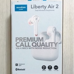 ※右のイヤホンが聞こえないです。　Anker Soundcore...