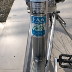 自転車　ブリヂストン　アルベルト　通学用の画像