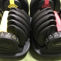 ダンベル　可変　24kg×2個　