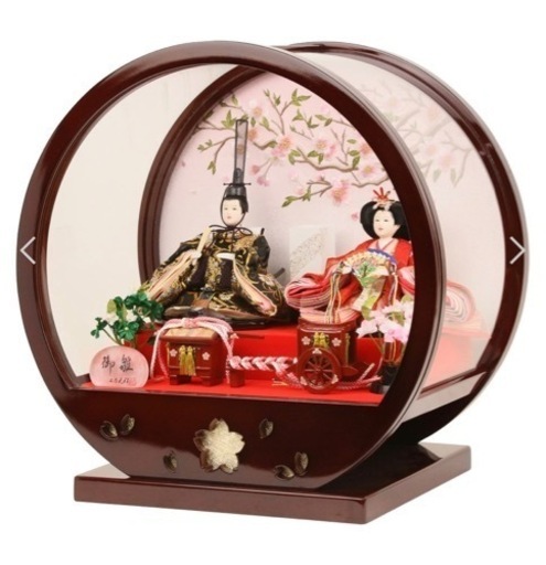 【新品】ケース入り雛人形 ひなまつり