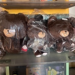 くまのがっこう ぬいぐるみ4個セット