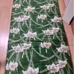 ⭐︎未使用⭐︎ ふとん　揃い柄 掛け布団&敷布団の画像