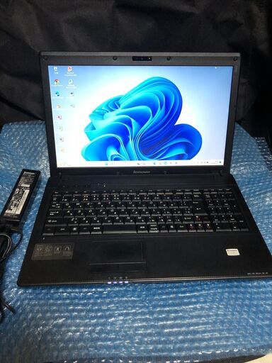 Lenovo(レノボ) G560 06795HJ・Dual-Core-Pen-P6000(2コア/2スレッド)搭載・メモリーは4GB・Win11＆ Office2010インストール済・大画面15.6インチWXGA (1366x768)LED液晶搭載・ DVDスーパーマルチドライブ搭載・有線LAN＆無線LAN・Webカメラ搭載