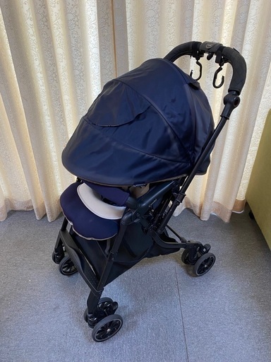 コンビ スゴカル 4キャス Compact エッグショック ネイビー