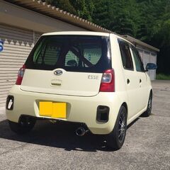 ダイハツ・エッセD 5MT 車検R6/4/13 車高調、バンパーカット等 9月までならハンドルボスと値下げ考えますの画像