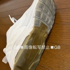 NIKE エアマックス　白　運動靴の画像