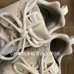 NIKE エアマックス　白　運動靴の画像