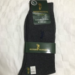 新品未使用品　靴下　25-27cm