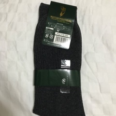 新品未使用品　靴下　25-27cmの画像