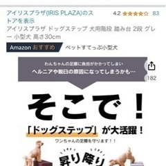 ステップ台　犬用の画像
