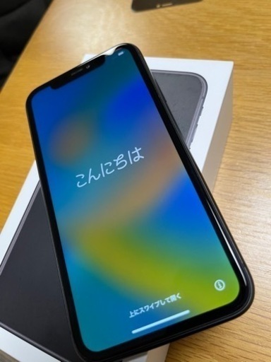 iPhone11ブラック　64G SIMロック解除済み