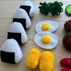 ハンドメイド フェルトおままごと ②の画像