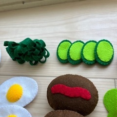 ハンドメイド フェルトおままごと ②の画像