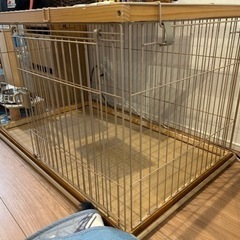 本日まで、中型犬から大型犬用ゲージ