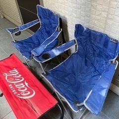 キャンプ用品　イス