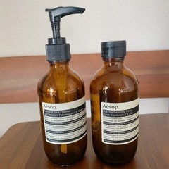 Aesop イソップ　空ボトル　空瓶　2本　インテリア