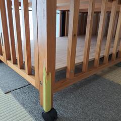 ベビーベッドの画像