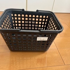 黒　マイバスケット　かご　あげます