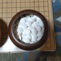 碁　碁石　碁盤の画像