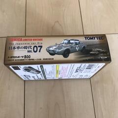 新品、日本車の時代　日本車の時代07 トヨタスポーツ800 TOMYEC ミニカー　スポーツカー　トヨタ　TOMYTECの画像