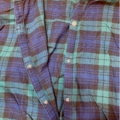 マタニティパジャマ【産前・産後】緑チェックの画像