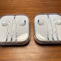iPhone 純正 新品 イヤホン 2個セット
