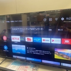 TCL 2020年製 32型 ハイビジョン スマートテレビ(Android TV) 32S515 中古