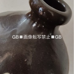 陶芸 陶器 酒 焼酎　花瓶 焼き物 インテリア居酒屋 昭和レトロ アルコールの画像