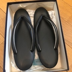 ぞうり　礼装　黒