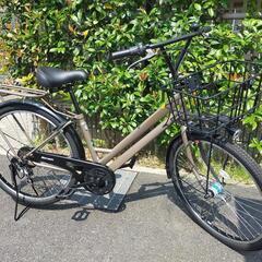 ほぼ新品！自転車 26インチ 6段変速 丸石サイクル製