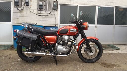 タイヤ前後　BT等新品！カワサキ　W650 ビートマフラー！KAWASAKI