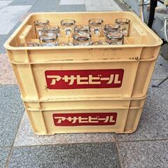 大量!!!!【ジョッキ】アサヒビール　　ケース付き★おまけ★昭和レトロ