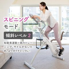 ★半額 以下    エアロバイク　立ちこぎ　3変形