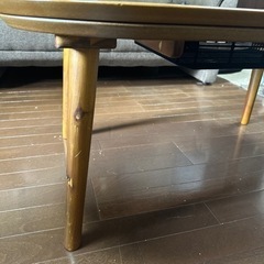 こたつ兼テーブルの画像