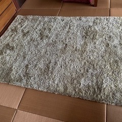 カーペット ラグ140×200 ライムグリーン
