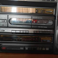 Aurex ステレオレコードプレーヤー、CDサウンドシステムの画像