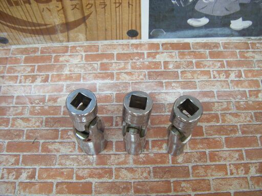 スナップオン　Snap-on　SFSUM17/12/10　ディープユニバーサルソケット三点セット　中古品　【ハンズクラフト宜野湾店】