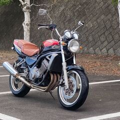 価格交渉可　【動画有り 全国陸送可】下取りOK！ 約14680km バリオス 1型 ZR250A タックロール 火の玉カラー 検)CBR VT FZR バンディット ジェイドの画像