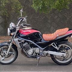 価格交渉可　【動画有り 全国陸送可】下取りOK！ 約14680km バリオス 1型 ZR250A タックロール 火の玉カラー 検)CBR VT FZR バンディット ジェイドの画像