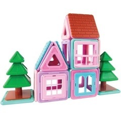 ほぼ新品　マグフォーマー　マイハウスセットの画像