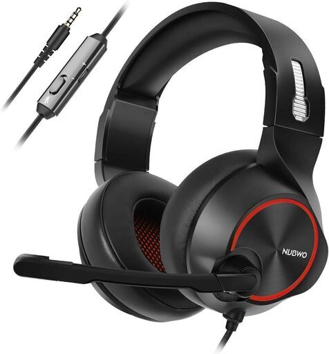PS4用 ゲーミング ヘッドセット ヘッドホン ヘッドフォン 3.5ミリ端子 マイク付き