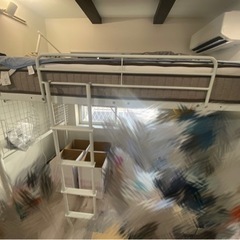 【お譲り先確定済】ロフトベッド【解体済】