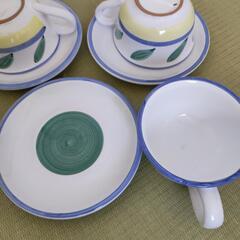 カップアンドソーサー　3客の画像