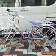 【受付終了】子供用 自転車 22インチ 女の子 小学生
