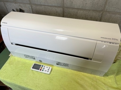 【取引中】日立　ルームエアコン　RAS-W22K（W） 2020年製　6畳用　室内機クリーニング済み