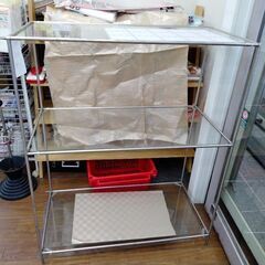 ガラスの商品棚　譲ります