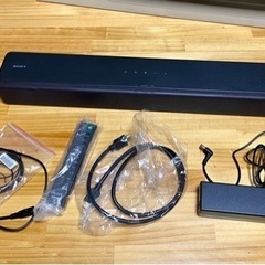 19年製 SONY HT-S200F(B) サウンドバー／ホームシアターシステムの画像